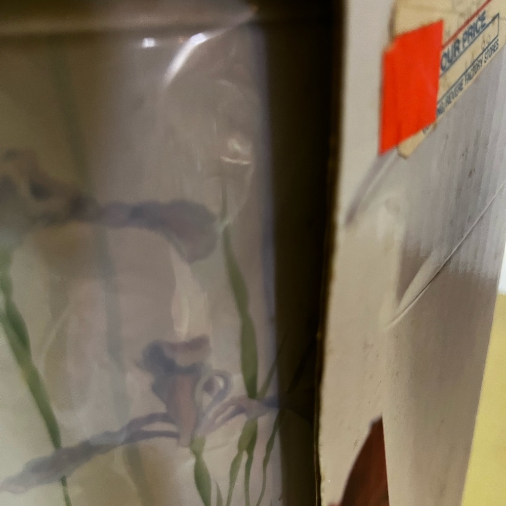 Corelle Shadow Iris Thermal Carafe 1995 NOS NIB Rare - Picture 5 of 6